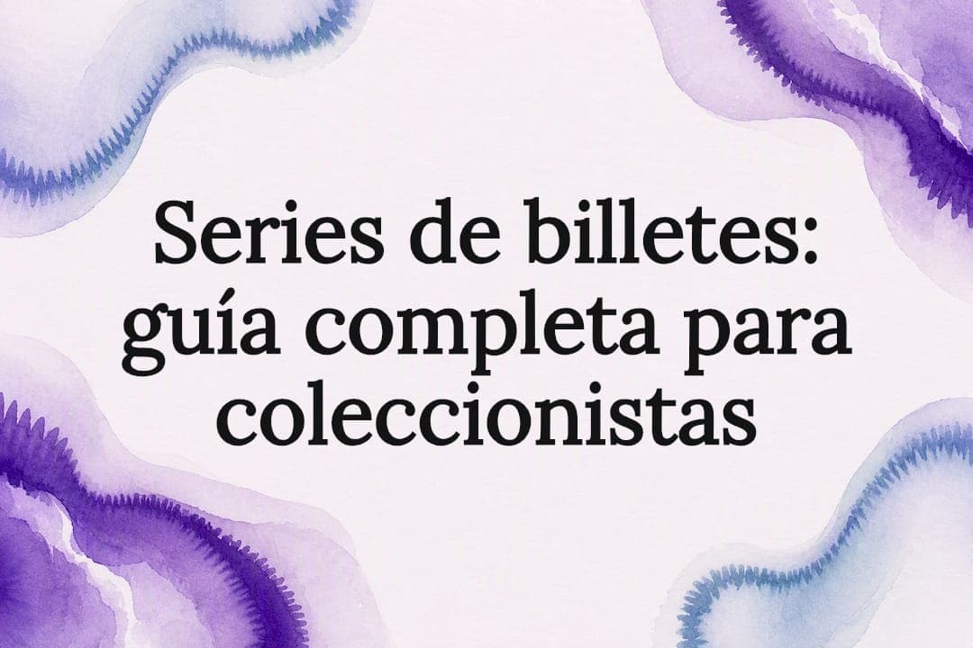 Series de billetes: guía completa para coleccionistas