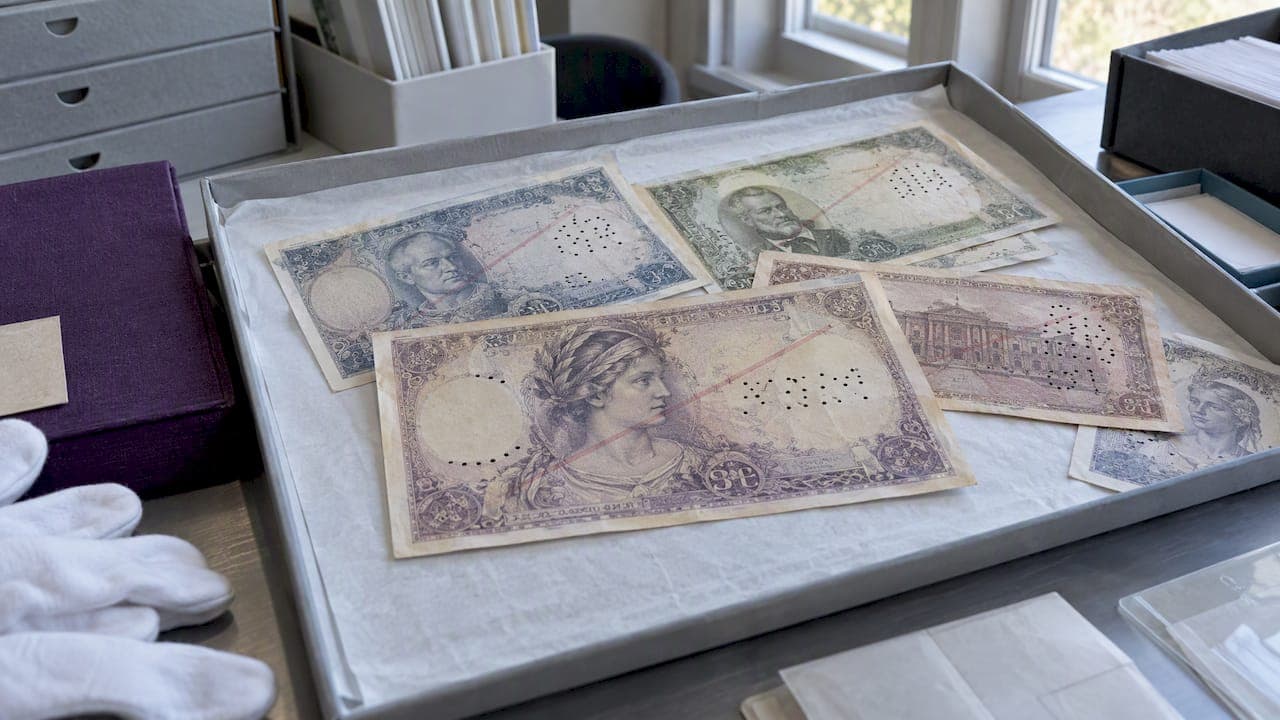 Billetes specimen: qué son y cómo identificarlos